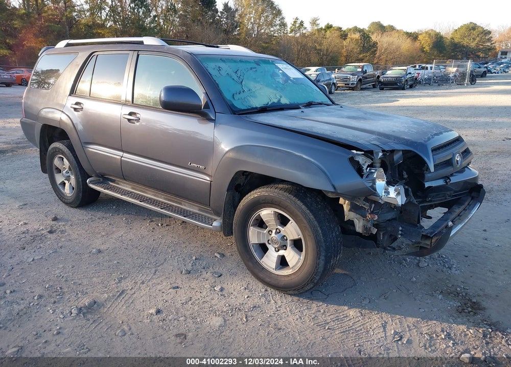 2003 TOYOTA 4RUNNER LIMITED V6 VIN: JTEZU17RX38004497