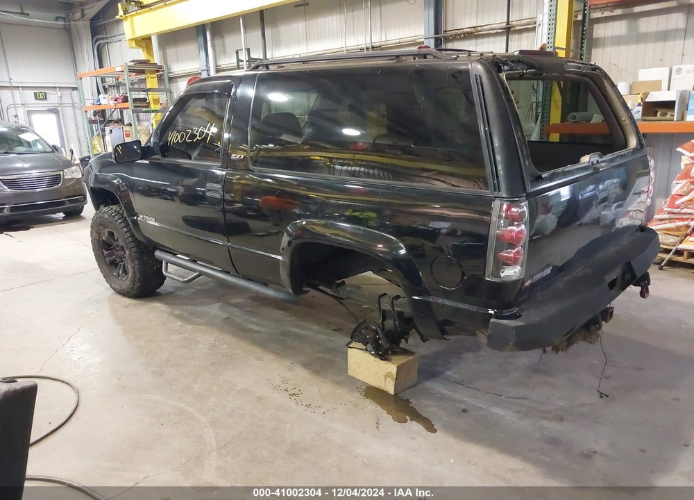 1996 CHEVROLET TAHOE K1500 VIN: 3GNEK18R8TG117180