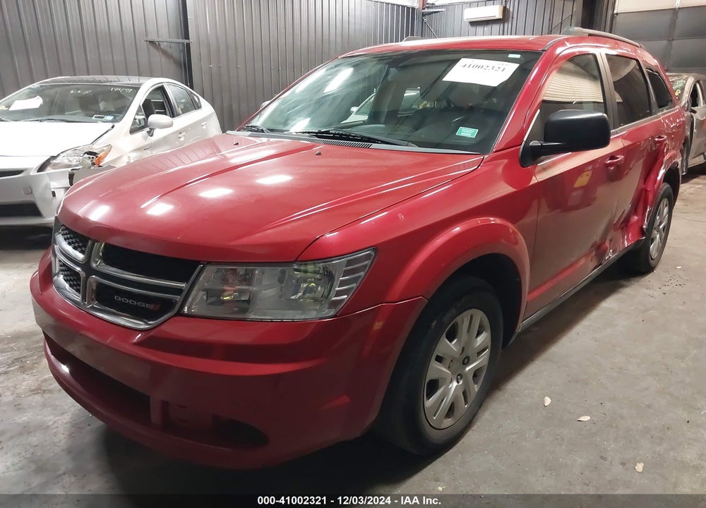 2016 DODGE JOURNEY SE VIN: 3C4PDCABXGT250234