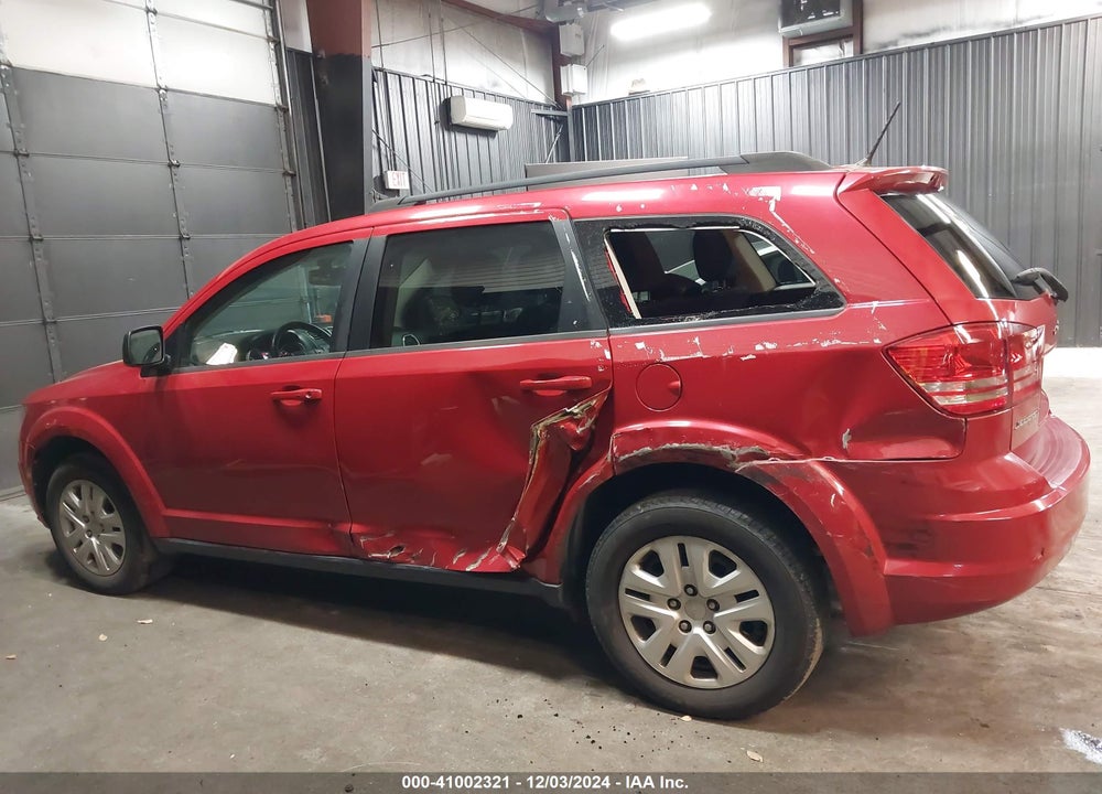 2016 DODGE JOURNEY SE VIN: 3C4PDCABXGT250234