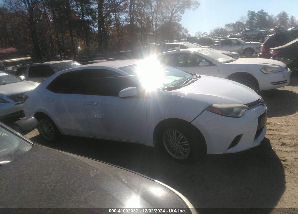 2015 TOYOTA COROLLA LE VIN: 2T1BURHE6FC363662