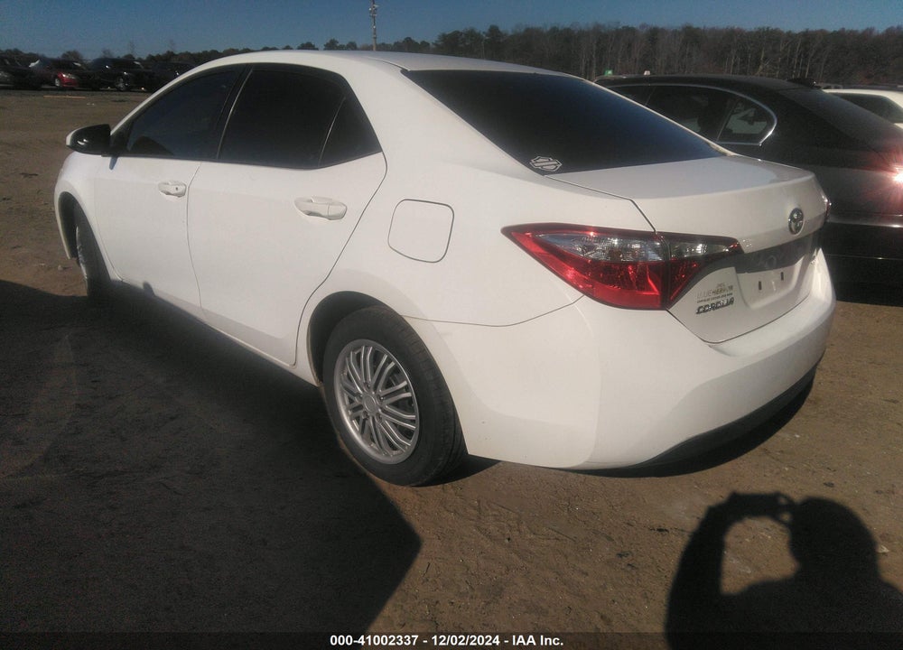 2015 TOYOTA COROLLA LE VIN: 2T1BURHE6FC363662