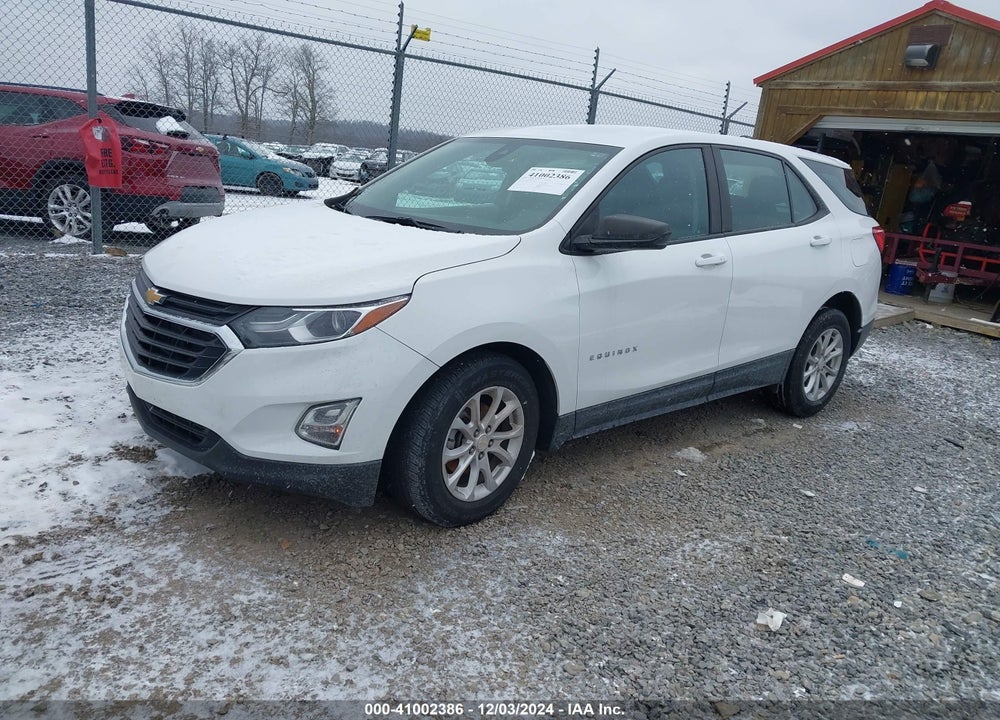 2021 CHEVROLET EQUINOX FWD LS VIN: 3GNAXHEV5MS134124