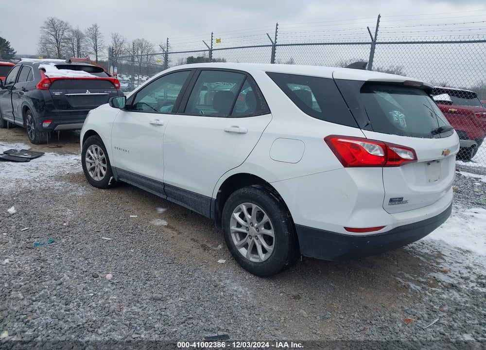 2021 CHEVROLET EQUINOX FWD LS VIN: 3GNAXHEV5MS134124