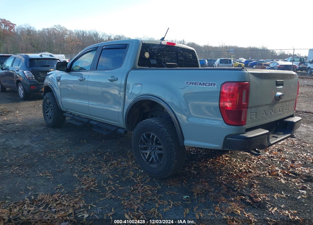 2021 FORD RANGER LARIAT VIN: 1FTER4FH5MLD76519