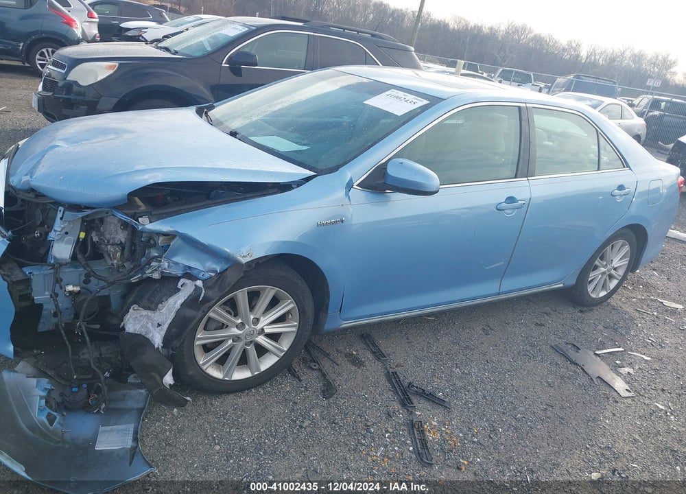 2012 TOYOTA CAMRY HYBRID XLE VIN: 4T1BD1FK8CU031730