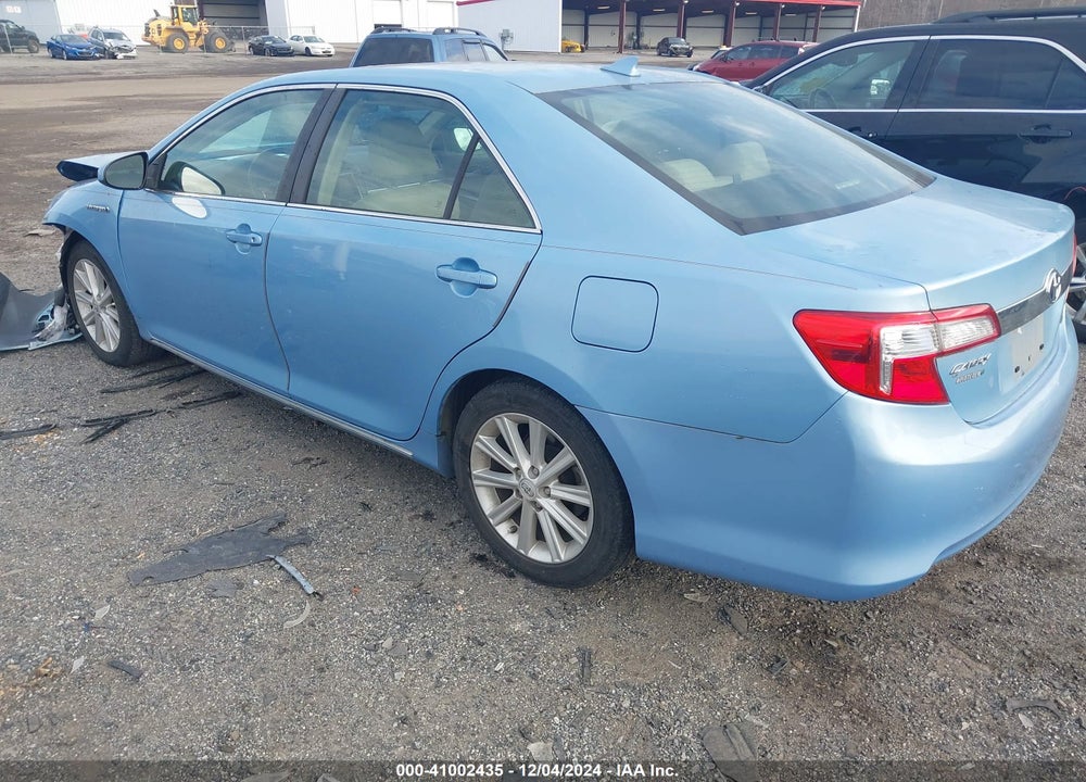 2012 TOYOTA CAMRY HYBRID XLE VIN: 4T1BD1FK8CU031730