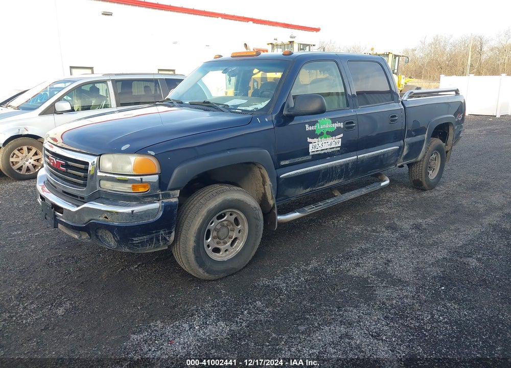 2005 GMC SIERRA 2500HD SLE VIN: 1GTHK23U45F922962