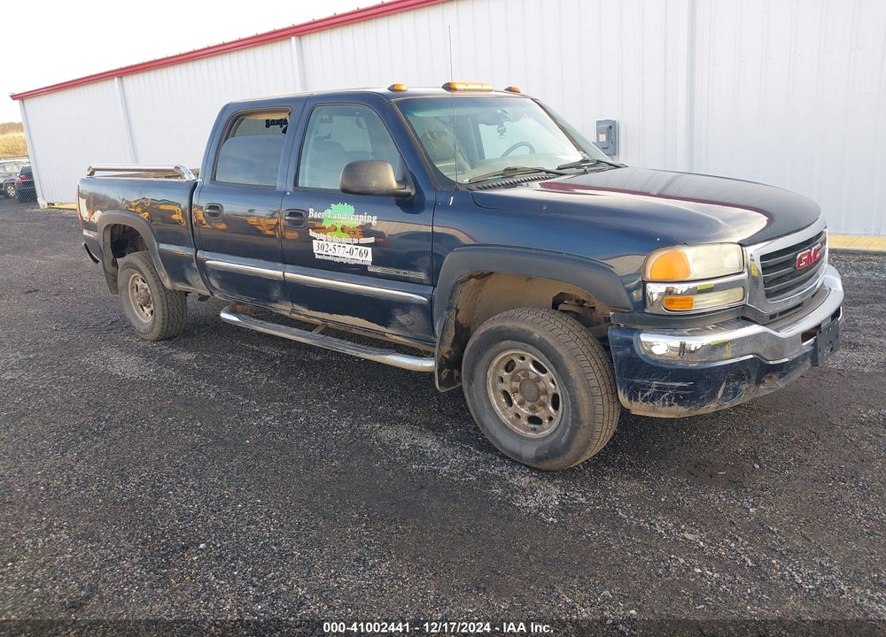 2005 GMC SIERRA 2500HD SLE VIN: 1GTHK23U45F922962