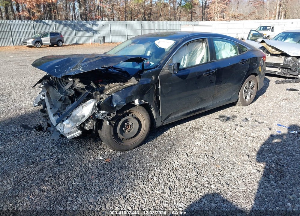 2019 HONDA CIVIC LX VIN: 2HGFC2F60KH546452