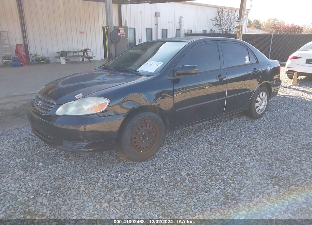 2003 TOYOTA COROLLA LE VIN: JTDBR32EX30047419