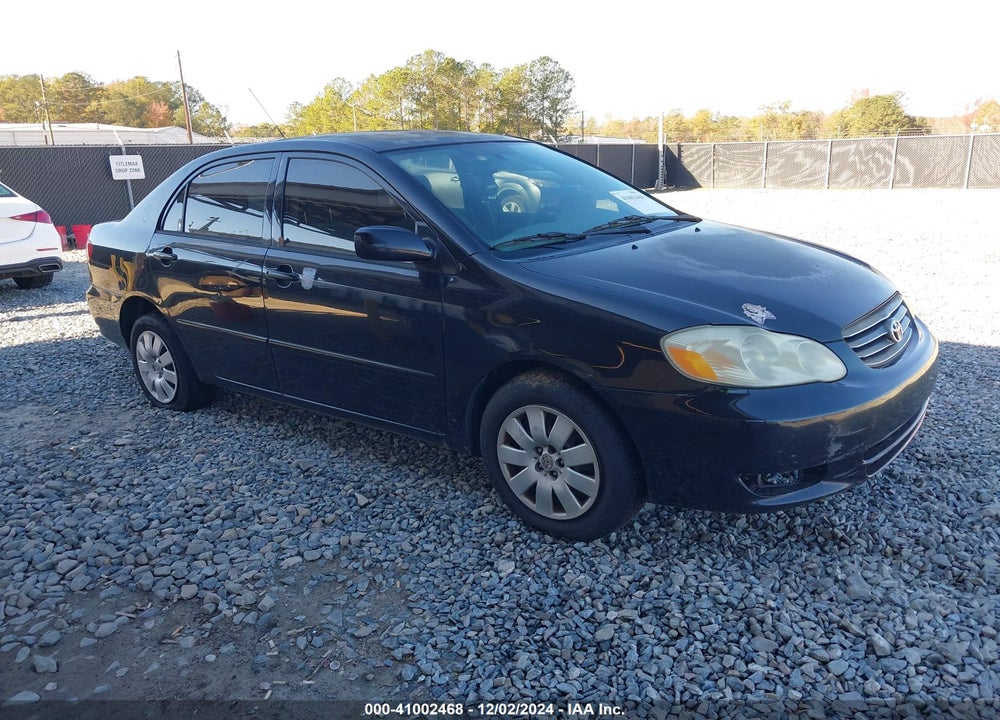 2003 TOYOTA COROLLA LE VIN: JTDBR32EX30047419