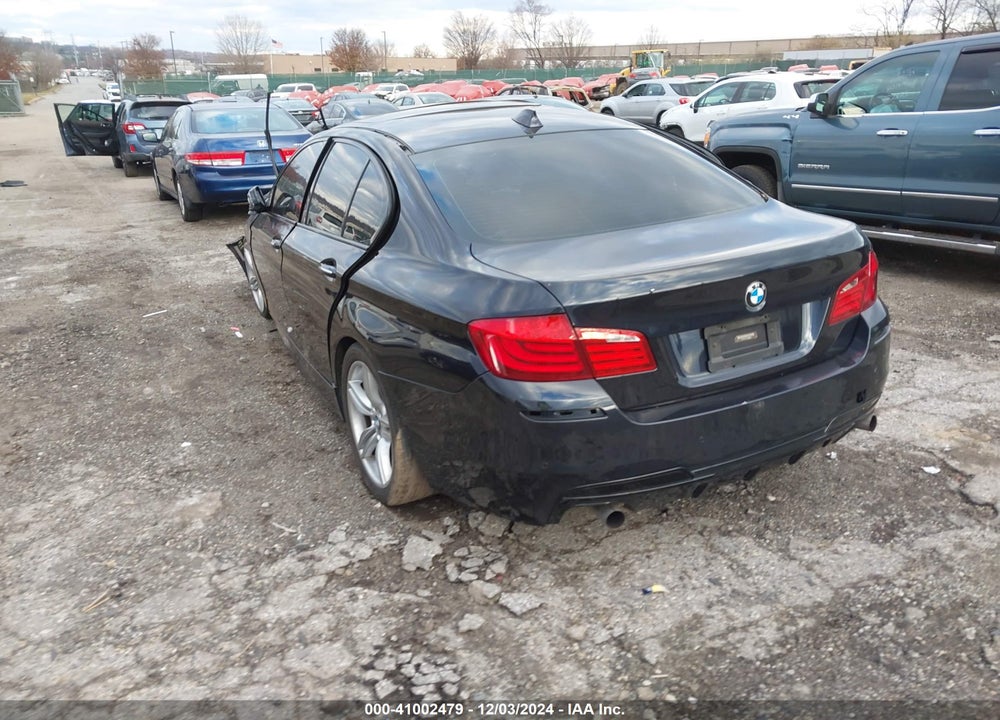 2013 BMW 550I VIN: WBAFR9C51DDX79559