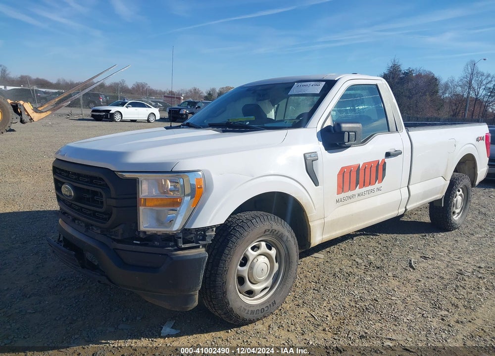 2021 FORD F-150 XL VIN: 1FTMF1EB7MKD05974