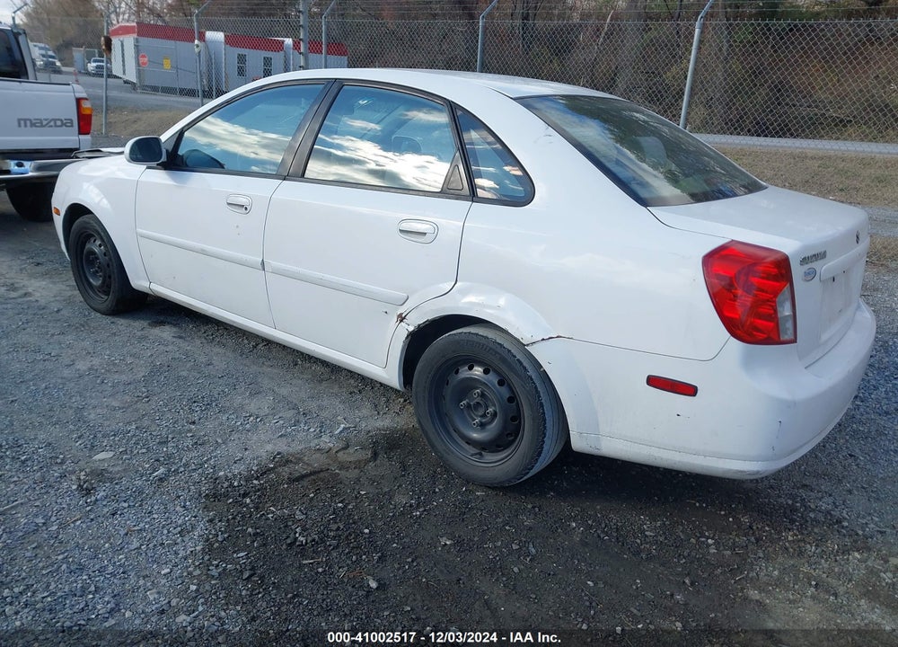 2005 SUZUKI FORENZA S VIN: KL5JD56Z25K095190