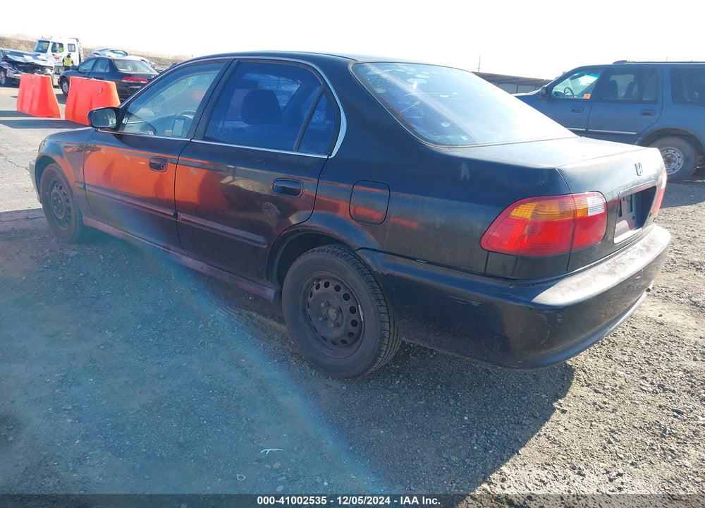 2000 HONDA CIVIC LX VIN: JHMEJ6675YS001668