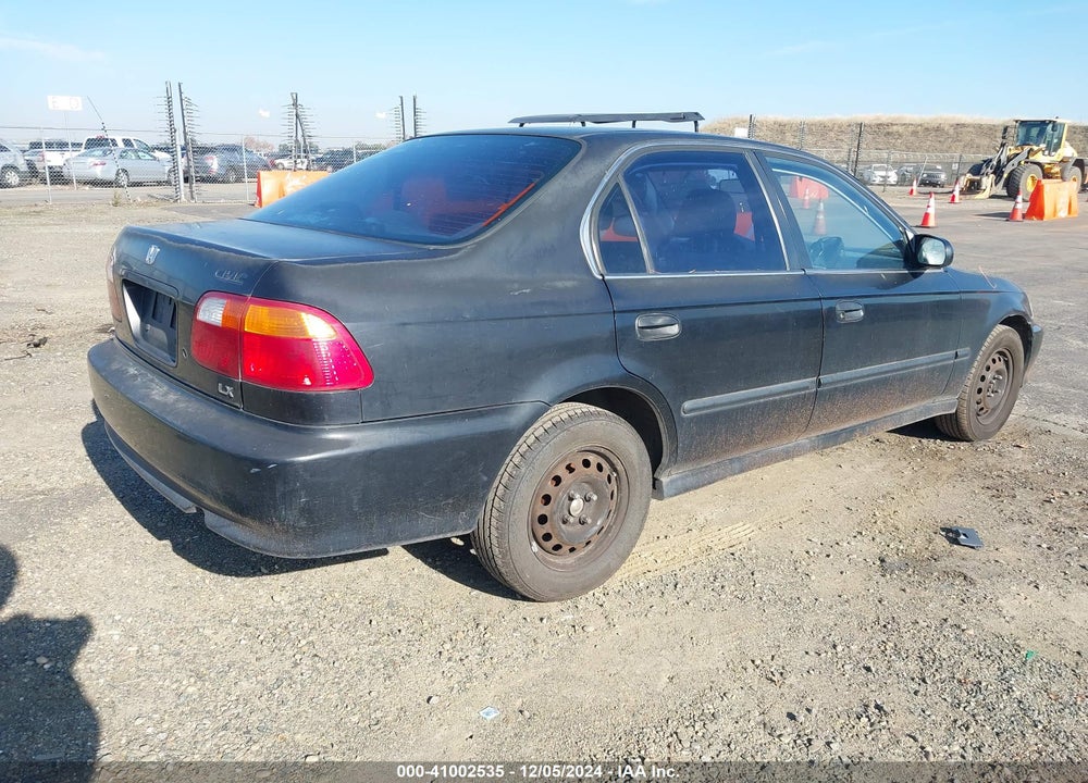 2000 HONDA CIVIC LX VIN: JHMEJ6675YS001668