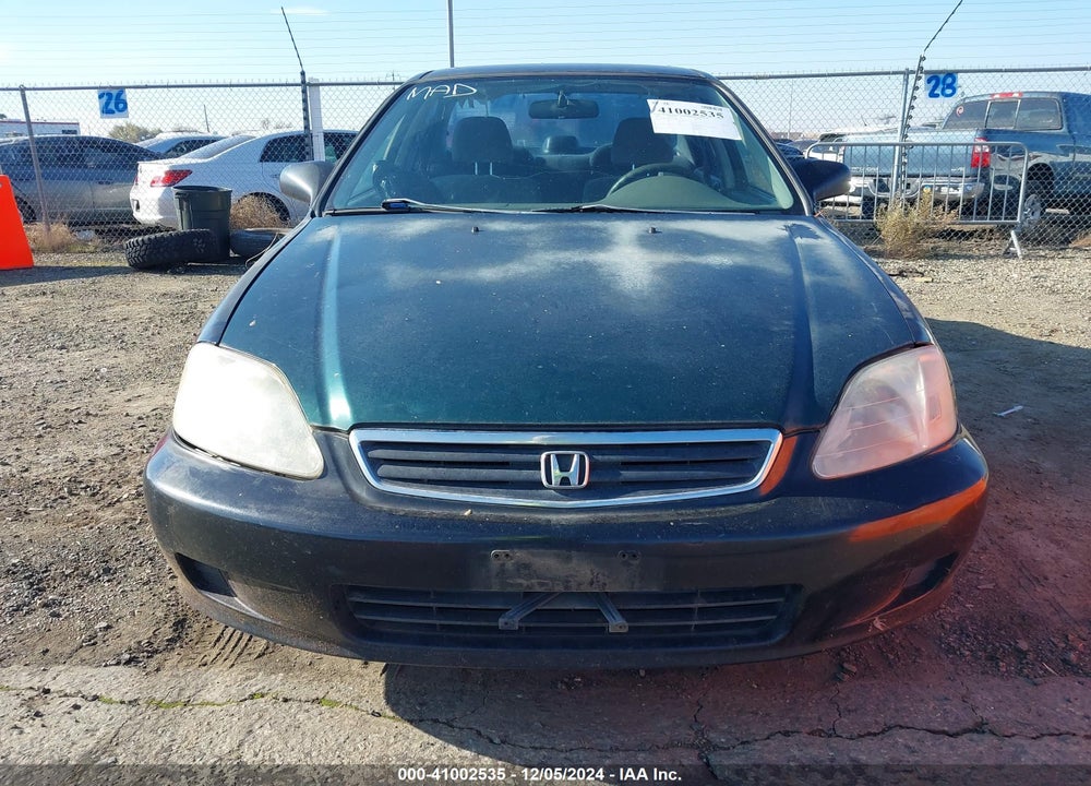 2000 HONDA CIVIC LX VIN: JHMEJ6675YS001668