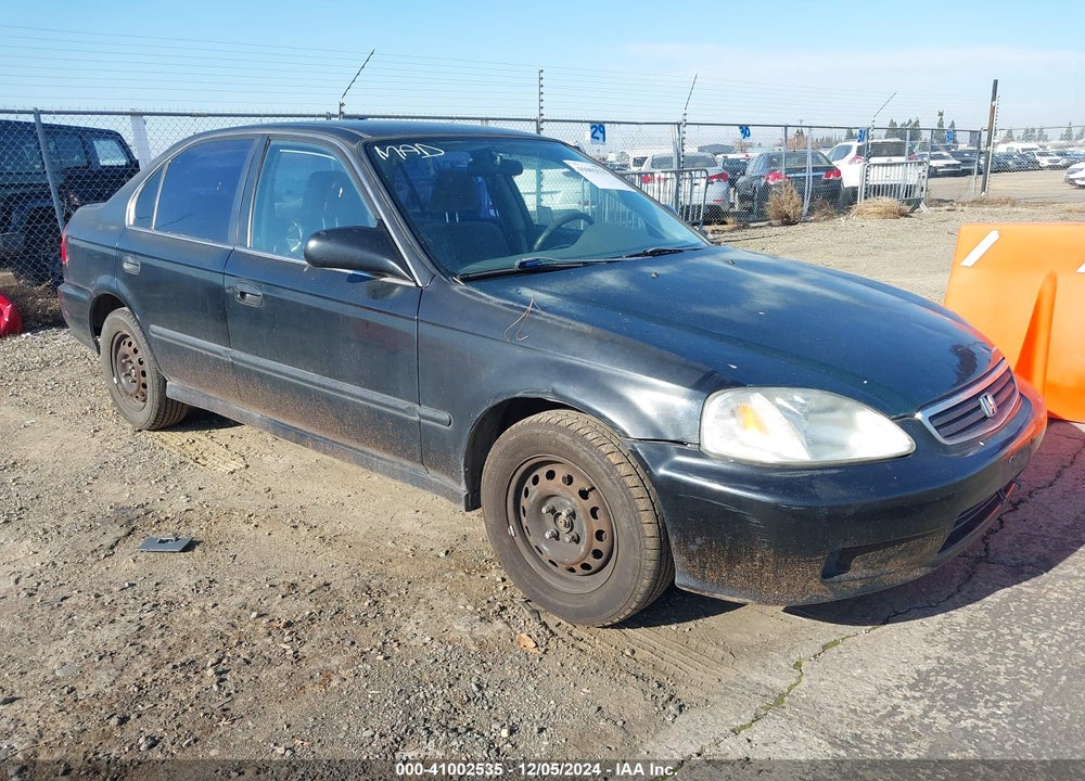 2000 HONDA CIVIC LX VIN: JHMEJ6675YS001668