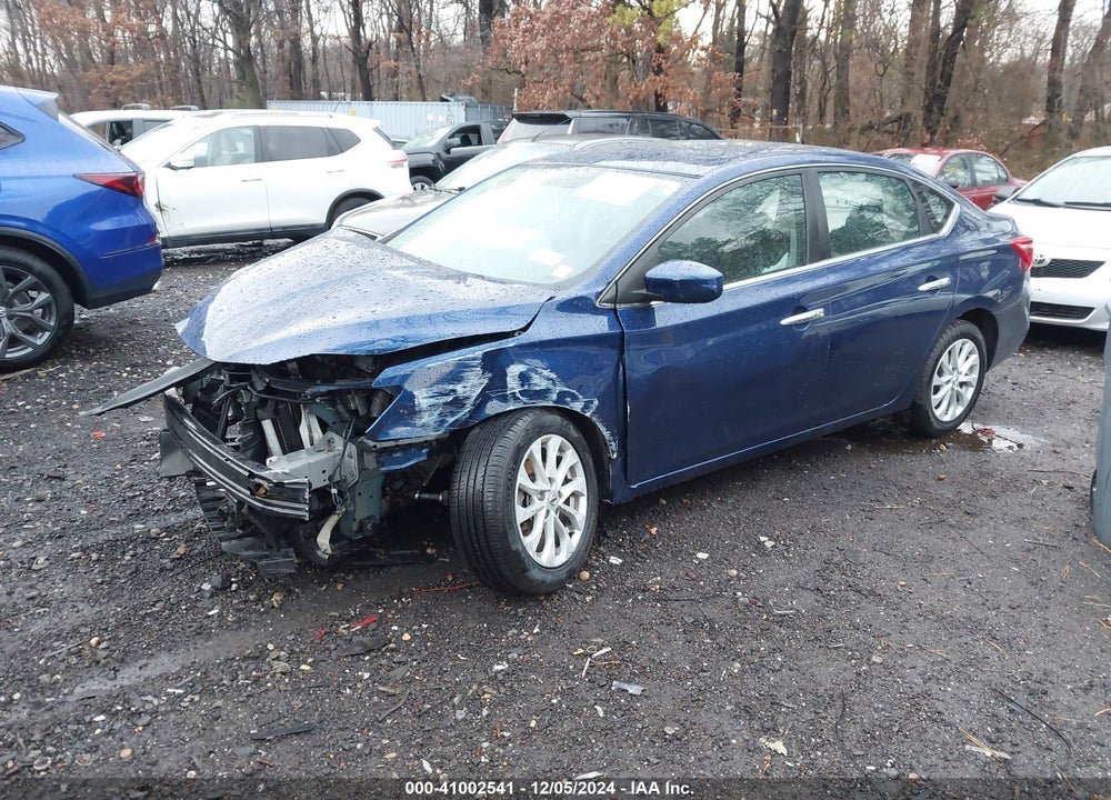 2019 NISSAN SENTRA SV VIN: 3N1AB7AP2KY405436