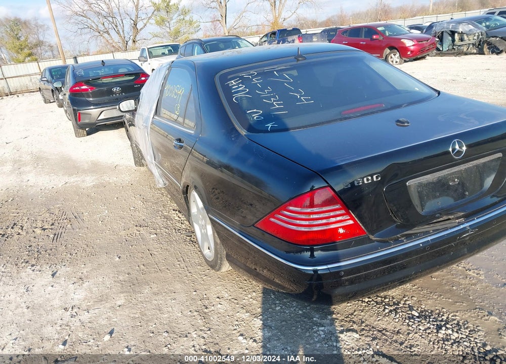 2006 MERCEDES-BENZ S 600 VIN: WDBNG76J36A467604