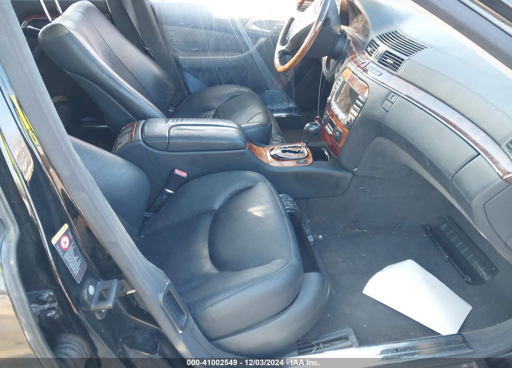 2006 MERCEDES-BENZ S 600 VIN: WDBNG76J36A467604