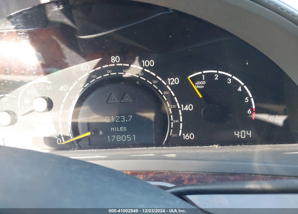 2006 MERCEDES-BENZ S 600 VIN: WDBNG76J36A467604