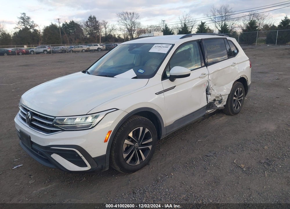 2022 VOLKSWAGEN TIGUAN 2.0T S VIN: 3VV1B7AX9NM030428