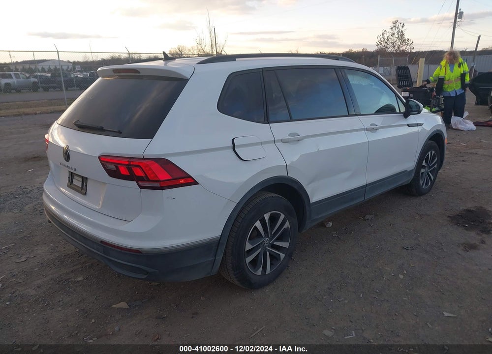 2022 VOLKSWAGEN TIGUAN 2.0T S VIN: 3VV1B7AX9NM030428