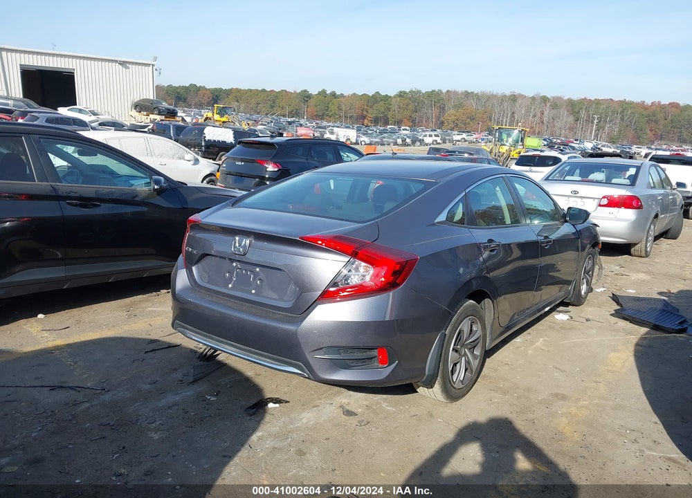 2019 HONDA CIVIC LX VIN: 19XFC2F65KE011272
