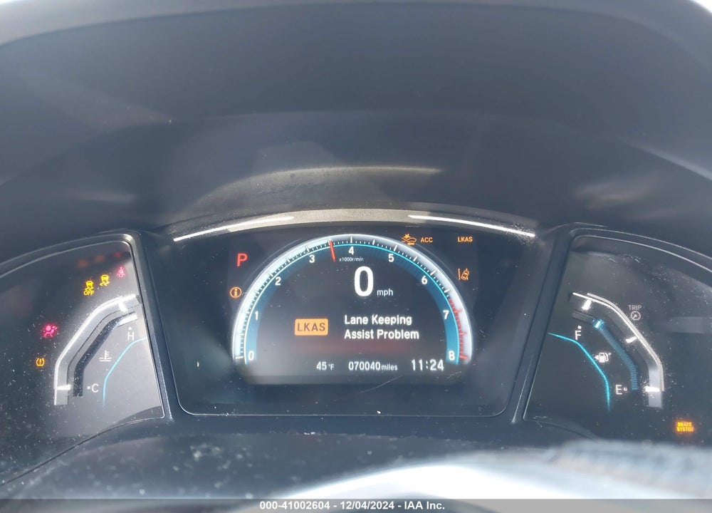 2019 HONDA CIVIC LX VIN: 19XFC2F65KE011272