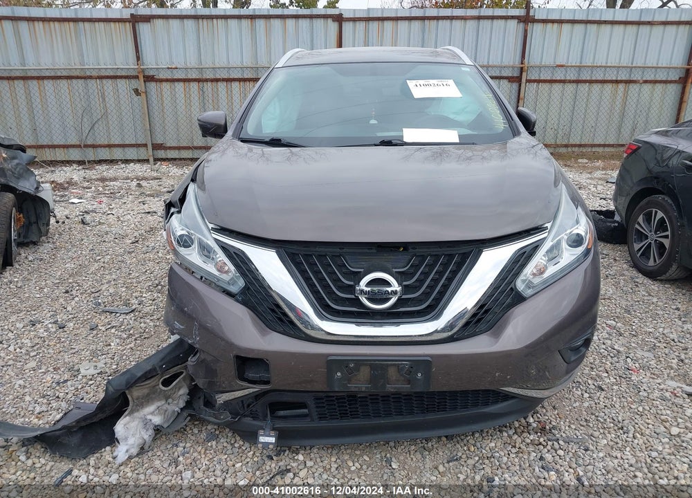 2018 NISSAN MURANO PLATINUM VIN: 5N1AZ2MH6JN104997