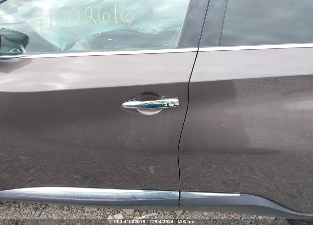 2018 NISSAN MURANO PLATINUM VIN: 5N1AZ2MH6JN104997