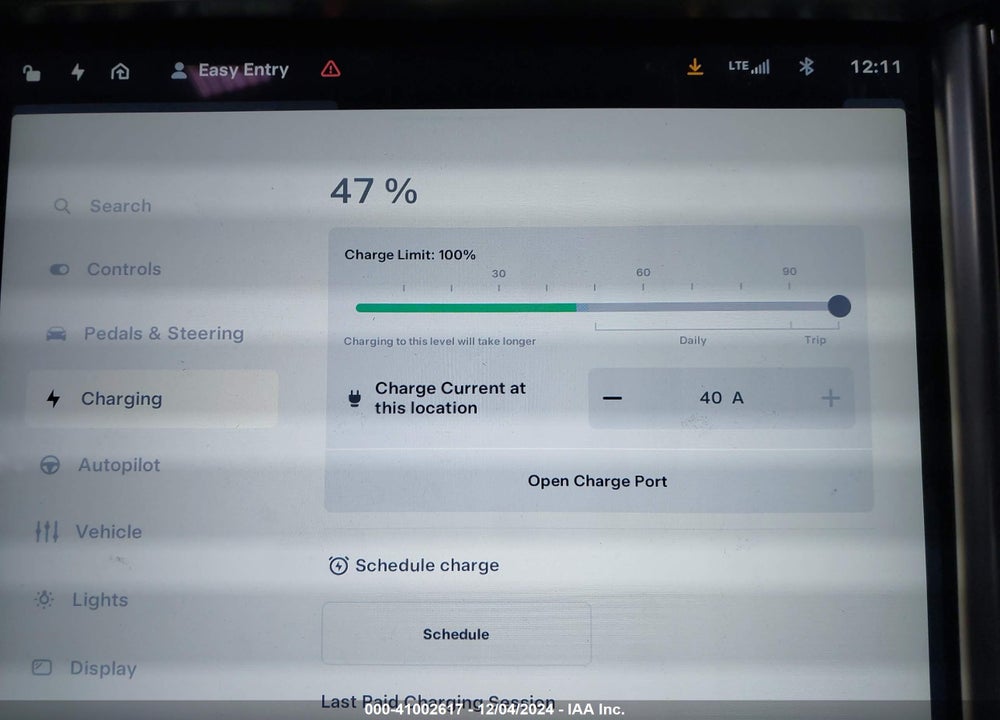 2015 TESLA MODEL S 70D/85D/P85D VIN: 5YJSA1H23FF086058