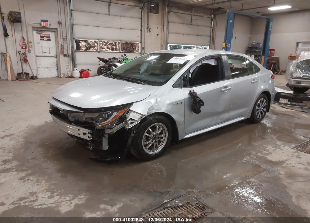 2021 TOYOTA COROLLA HYBRID LE VIN: JTDEAMDE1MJ032553