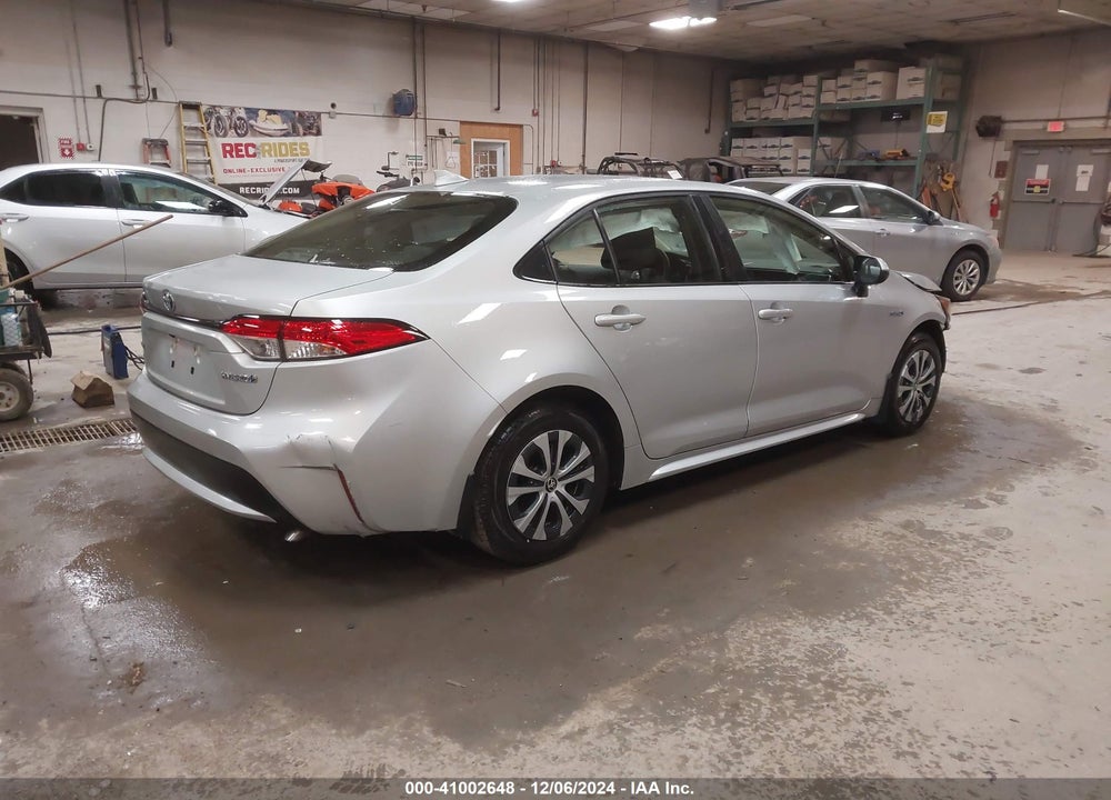 2021 TOYOTA COROLLA HYBRID LE VIN: JTDEAMDE1MJ032553