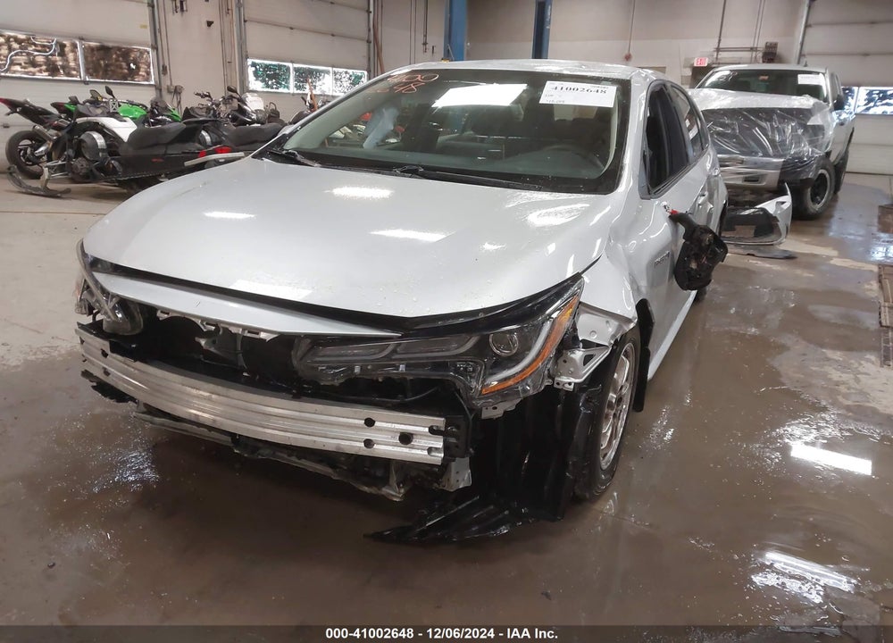 2021 TOYOTA COROLLA HYBRID LE VIN: JTDEAMDE1MJ032553