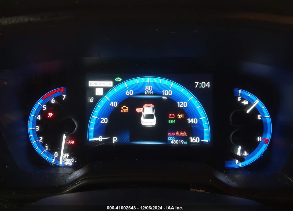 2021 TOYOTA COROLLA HYBRID LE VIN: JTDEAMDE1MJ032553
