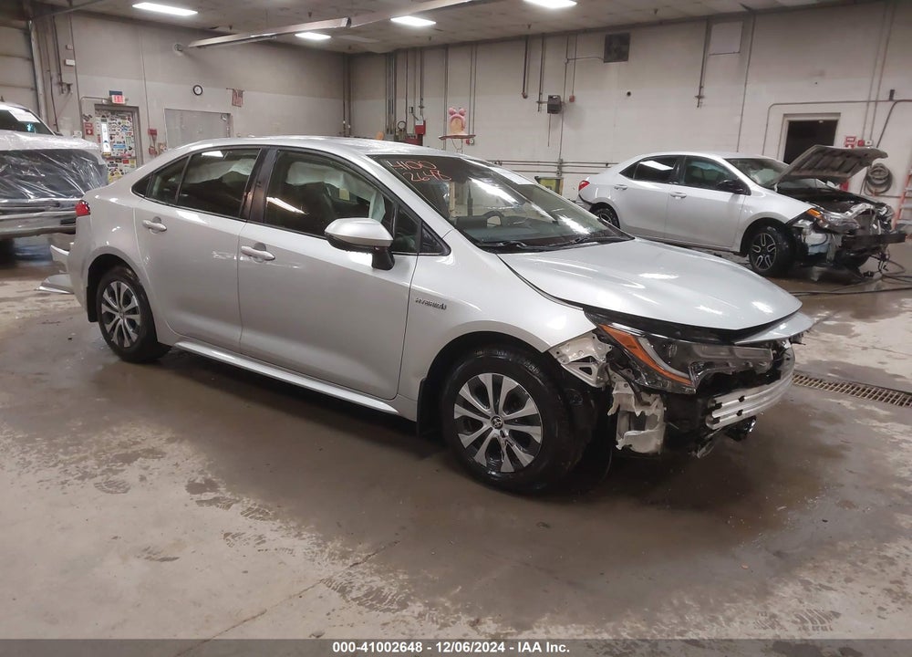 2021 TOYOTA COROLLA HYBRID LE VIN: JTDEAMDE1MJ032553