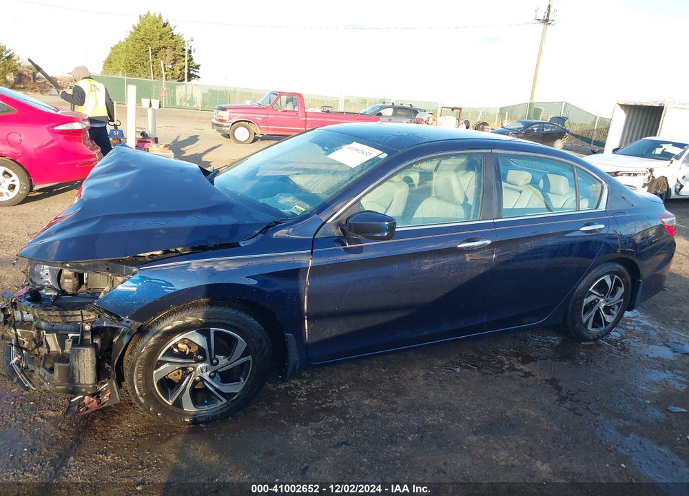 2017 HONDA ACCORD LX VIN: 1HGCR2F3XHA051707