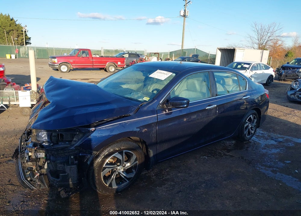 2017 HONDA ACCORD LX VIN: 1HGCR2F3XHA051707