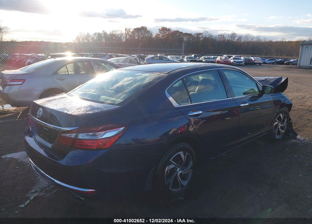 2017 HONDA ACCORD LX VIN: 1HGCR2F3XHA051707