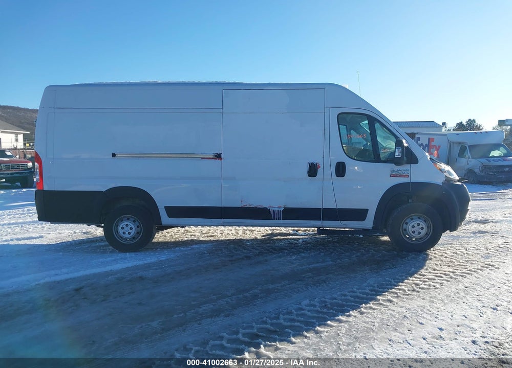2019 RAM PROMASTER 3500 CARGO VAN HIGH ROOF 159 WB EXT VIN: 3C6URVJGXKE558553