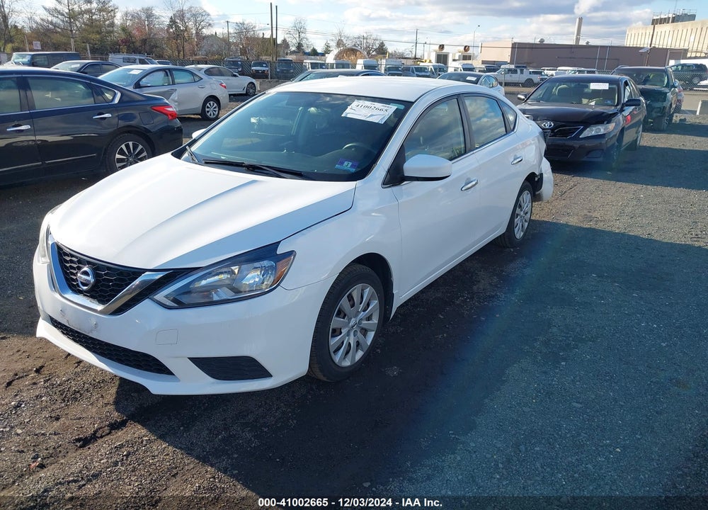 2016 NISSAN SENTRA SV VIN: 3N1AB7AP1GY333216