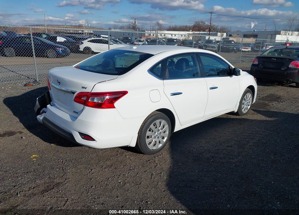 2016 NISSAN SENTRA SV VIN: 3N1AB7AP1GY333216