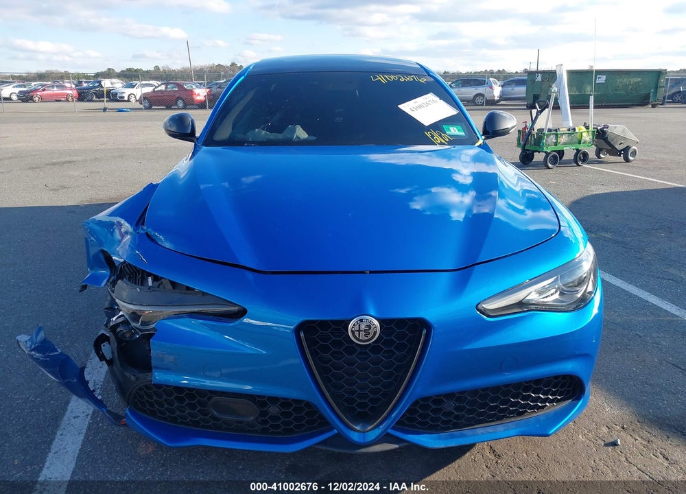 2018 ALFA ROMEO GIULIA TI SPORT RWD VIN: ZARFAECN8J7600016