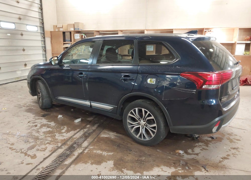 2018 MITSUBISHI OUTLANDER SE VIN: JA4AZ3A3XJZ004360