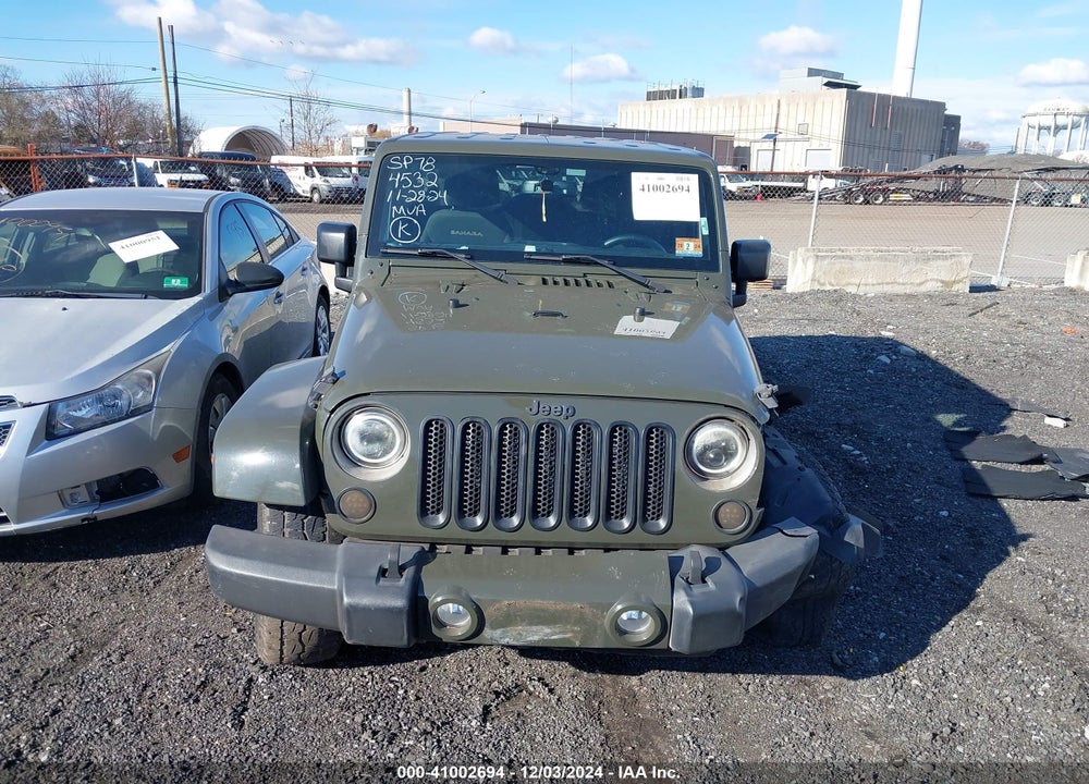 2016 JEEP WRANGLER UNLIMITED SAHARA VIN: 1C4BJWEG3GL161546