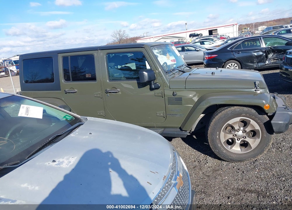 2016 JEEP WRANGLER UNLIMITED SAHARA VIN: 1C4BJWEG3GL161546