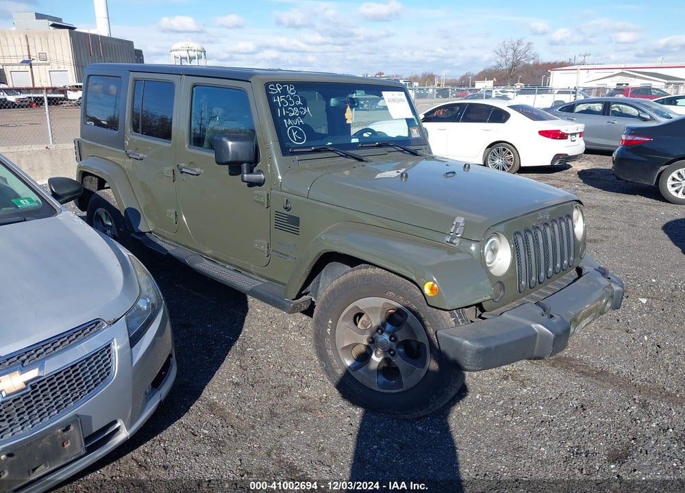 2016 JEEP WRANGLER UNLIMITED SAHARA VIN: 1C4BJWEG3GL161546